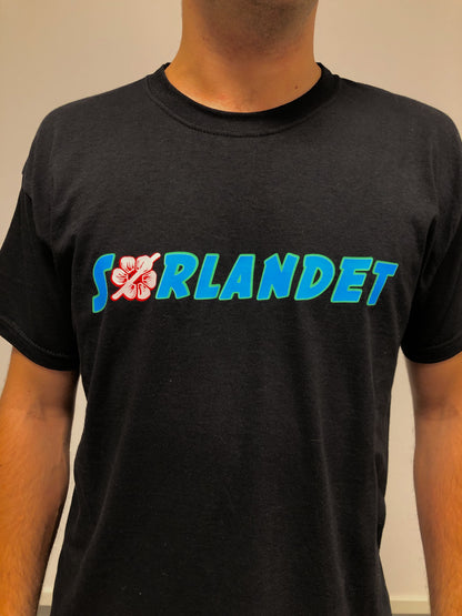 SØRLANDET Sort T-Skjorte