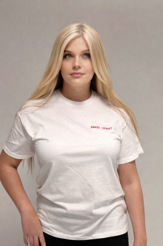 Javel-SeDet Hvit T-Skjorte
